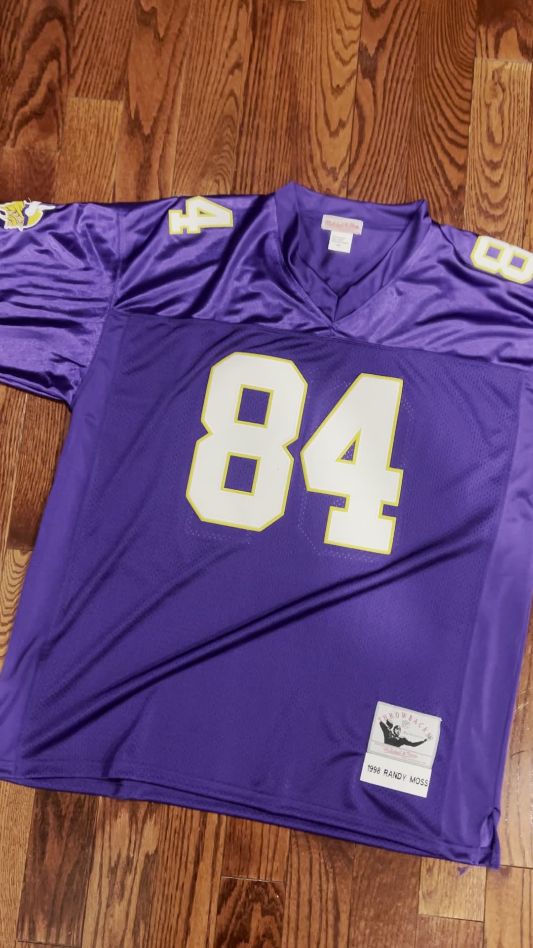 An original jersey before rebuild