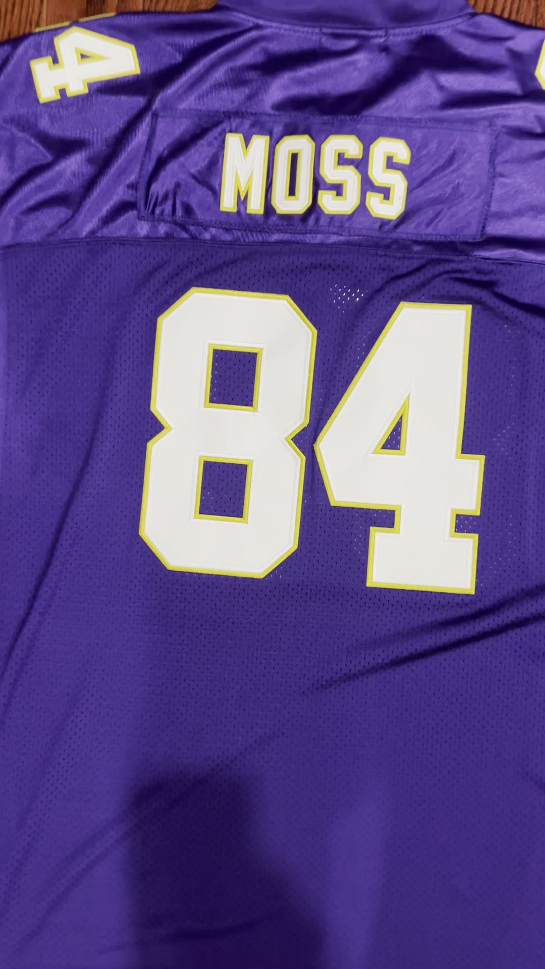 An original jersey before rebuild
